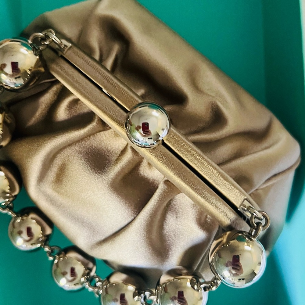 Authentic NewTiffany Bracelet Ball Evening bag.